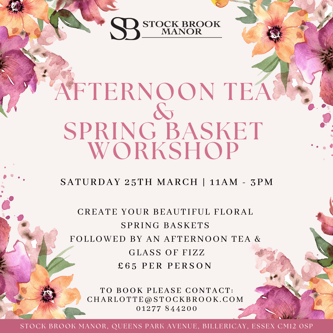 Afternoon Tea & Spring Basket Workshop